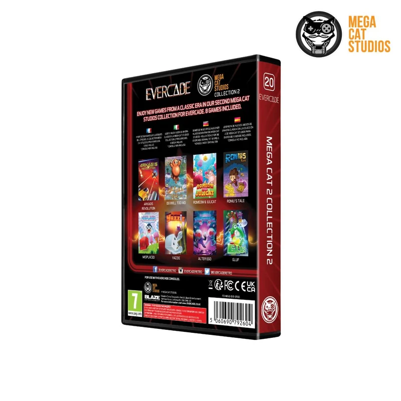 Blaze Evercade - Mega Cat Studios Collection 2 - Cartouche n° 20