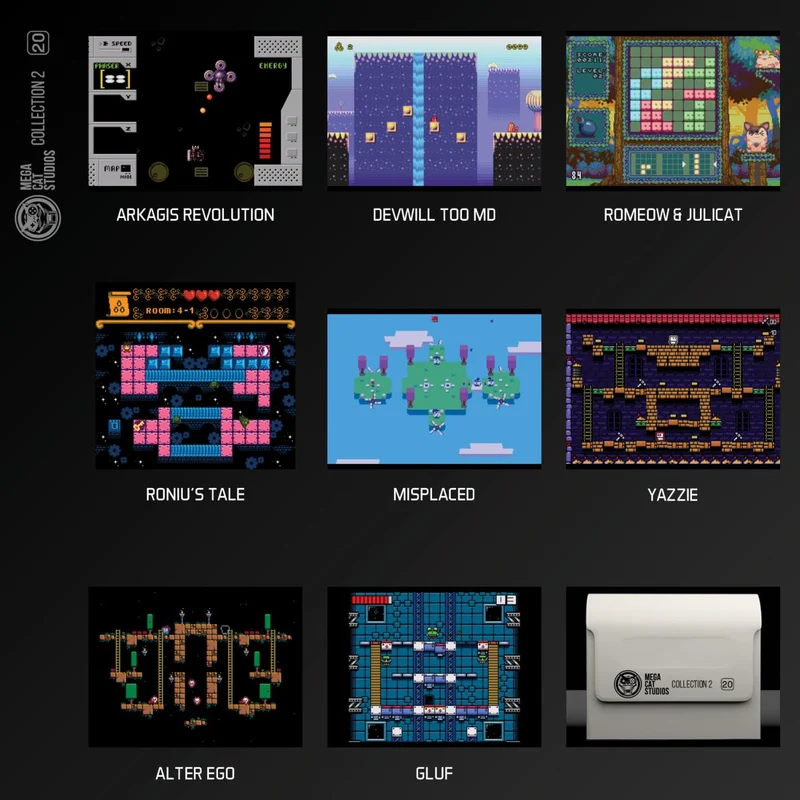 Blaze Evercade - Mega Cat Studios Collection 2 - Cartouche n° 20