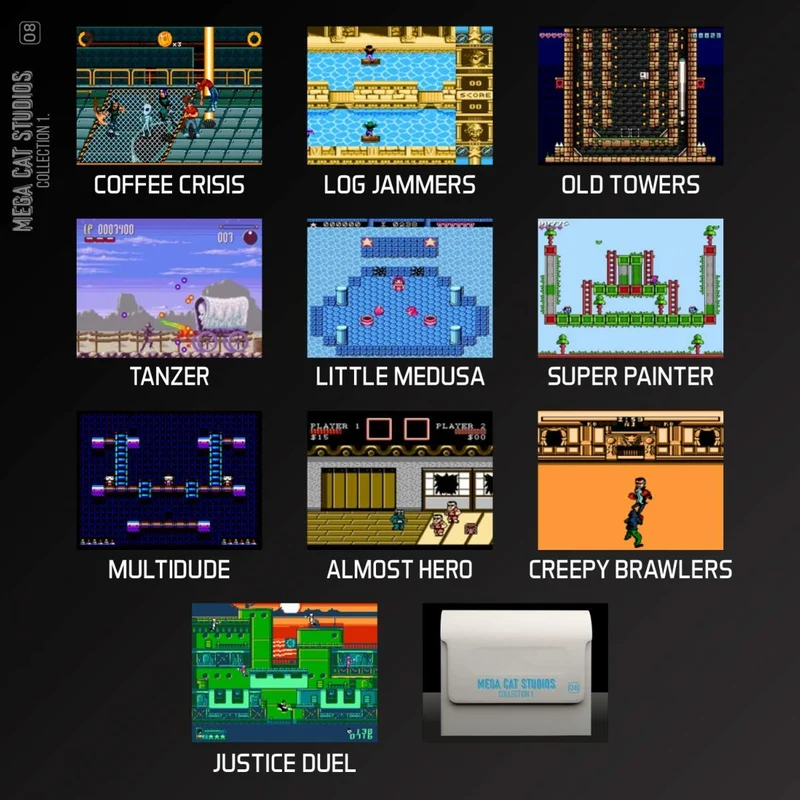 Blaze Evercade - Mega Cat Studios Collection 1 - Cartouche n° 08