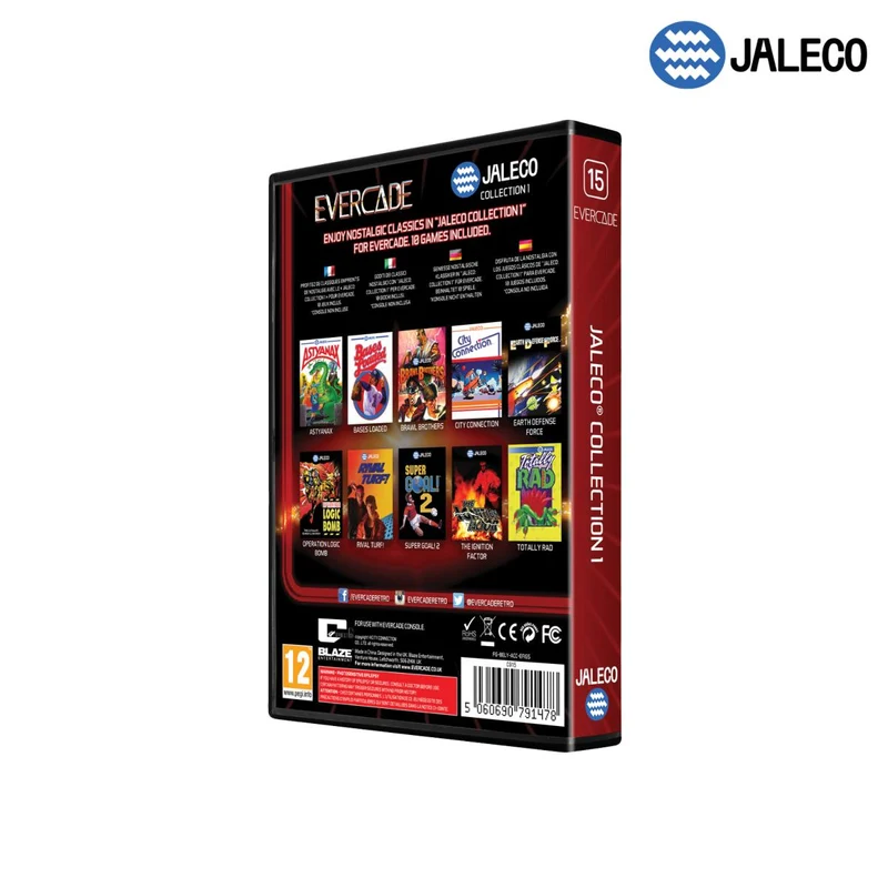 Blaze Evercade - Jaleco Collection 1 - Cartouche n° 15