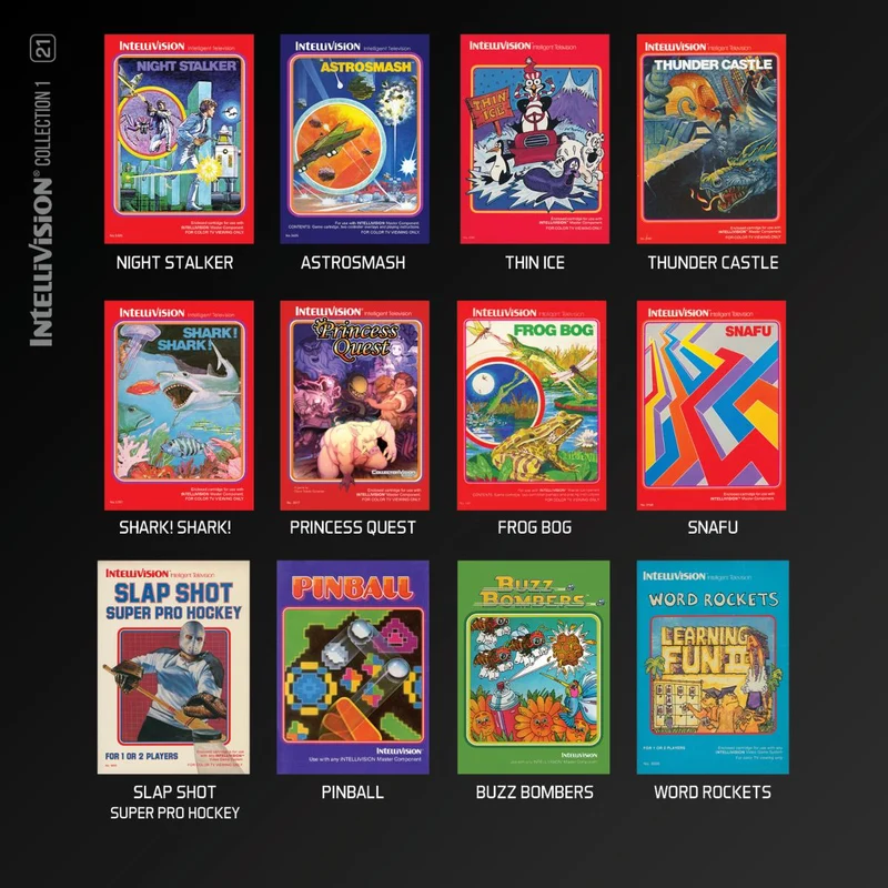 Blaze Evercade - Intellivision Collection 1 - Cartouche n° 21