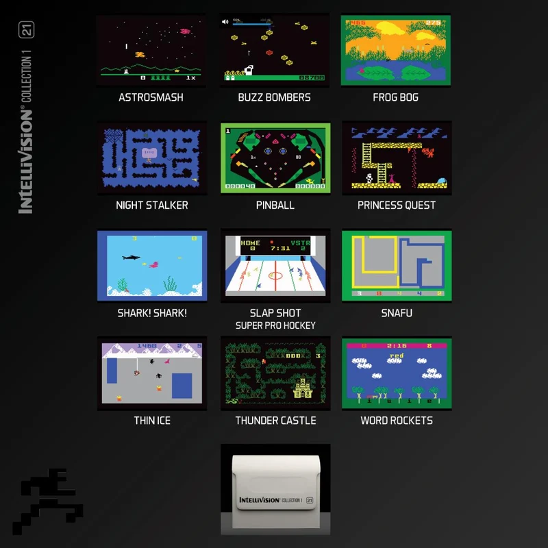Blaze Evercade - Intellivision Collection 1 - Cartouche n° 21