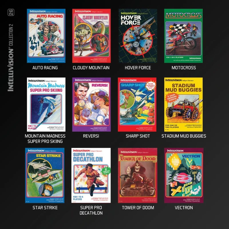 Blaze Evercade - Intellivision Cartridge 2 - Cartouche n° 26