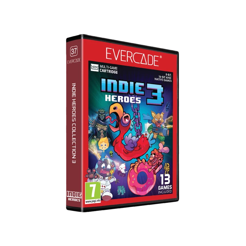Blaze Evercade - Indie Heroes Collection 3 - Cartouche n° 37