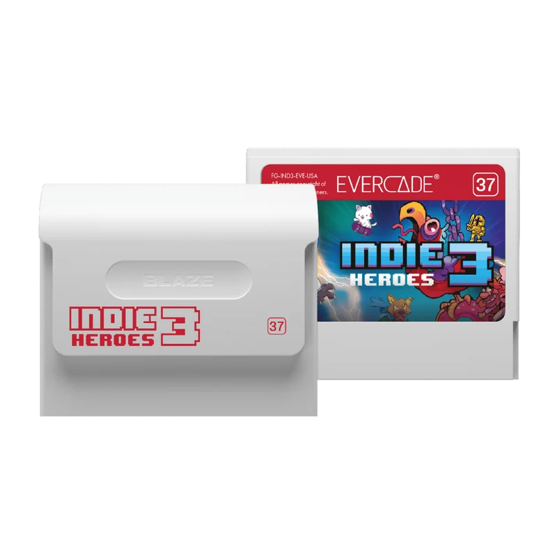 Blaze Evercade - Indie Heroes Collection 3 - Cartouche n° 37