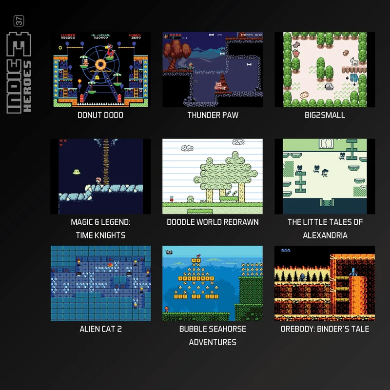 Blaze Evercade - Indie Heroes Collection 3 - Cartouche n° 37