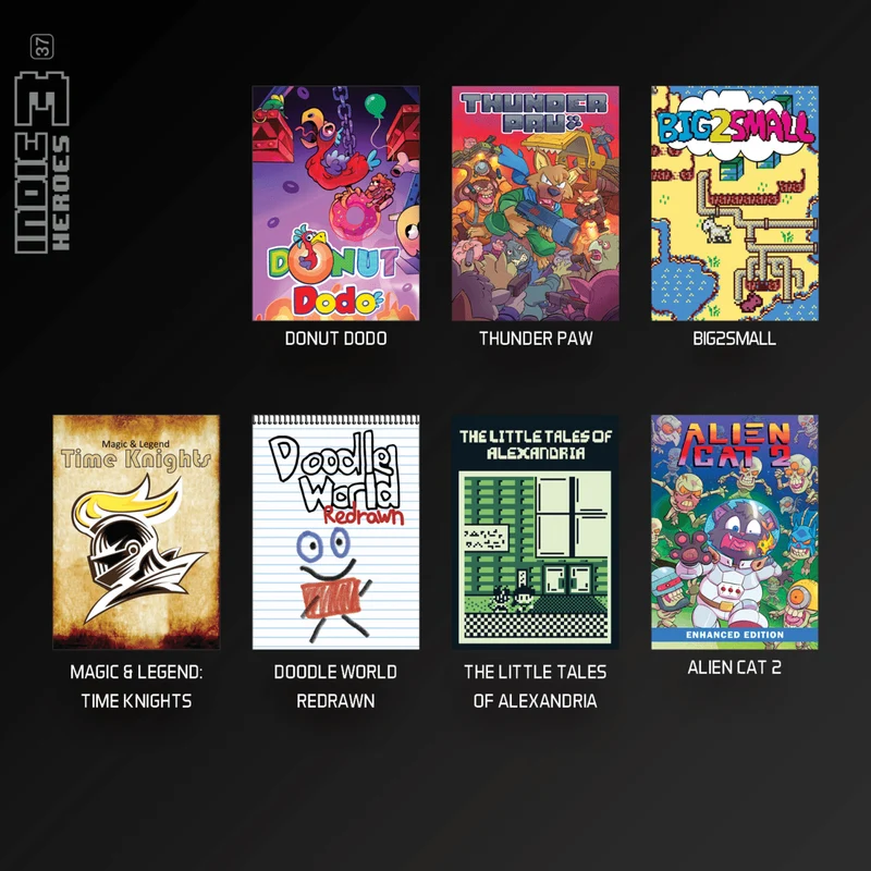Blaze Evercade - Indie Heroes Collection 3 - Cartouche n° 37