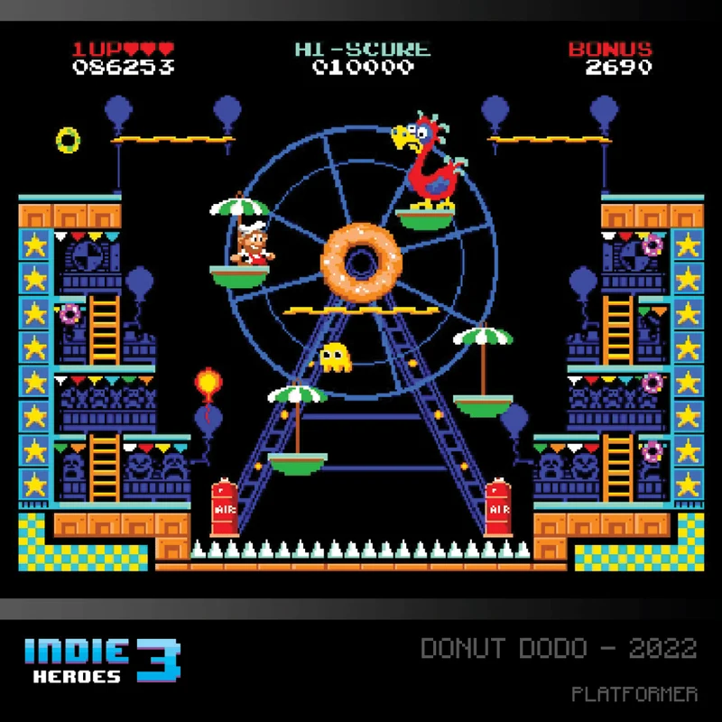 Blaze Evercade - Indie Heroes Collection 3 - Cartouche n° 37