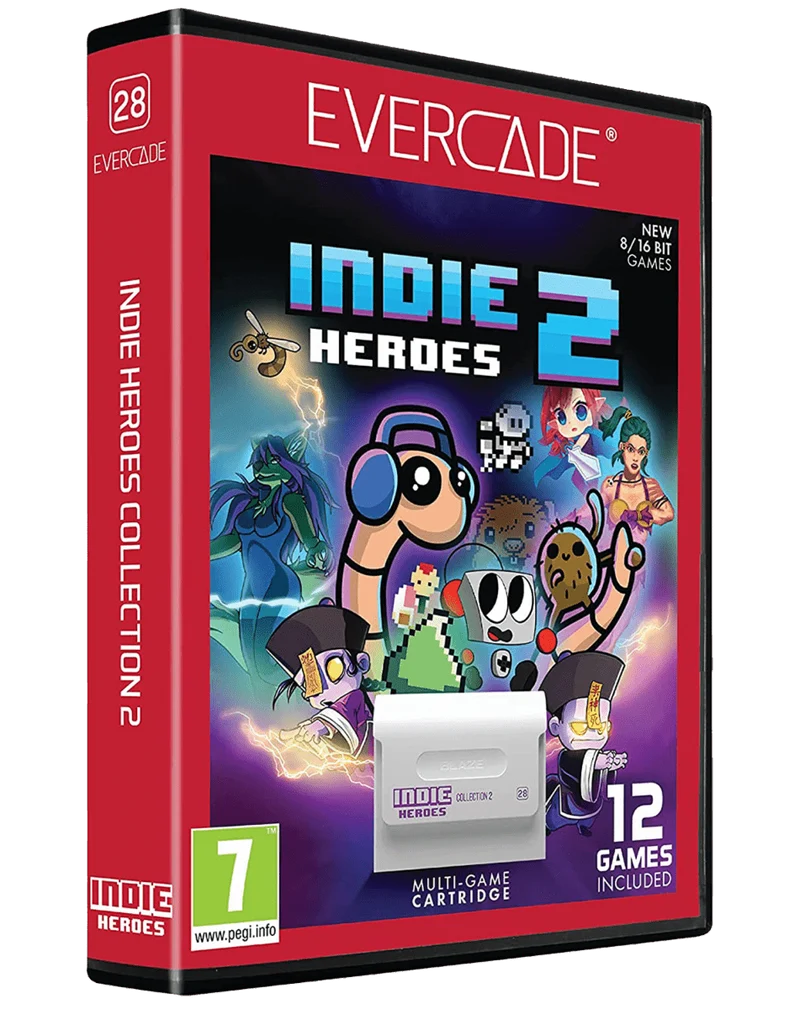 Blaze Evercade - Indie Heroes Collection 2 - Cartouche n° 28