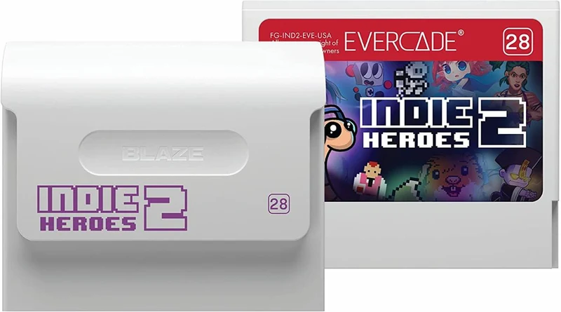 Blaze Evercade - Indie Heroes Collection 2 - Cartouche n° 28