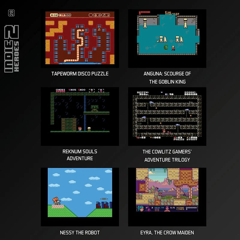 Blaze Evercade - Indie Heroes Collection 2 - Cartouche n° 28
