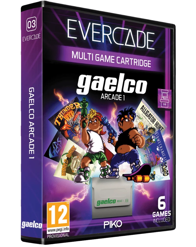 Blaze Evercade - Gaelco Arcade Collection 1 - Cartouche Arcade n°3