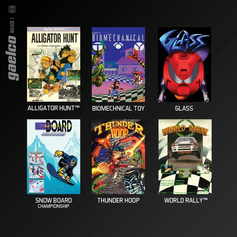 Blaze Evercade - Gaelco Arcade Collection 1 - Cartouche Arcade n°3