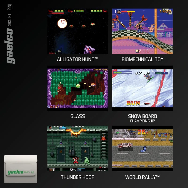 Blaze Evercade - Gaelco Arcade Collection 1 - Cartouche Arcade n°3