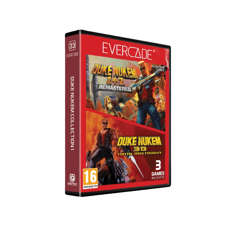 Blaze Evercade - Duke Nukem Collection 1 - Cartouche Evercade N° 33