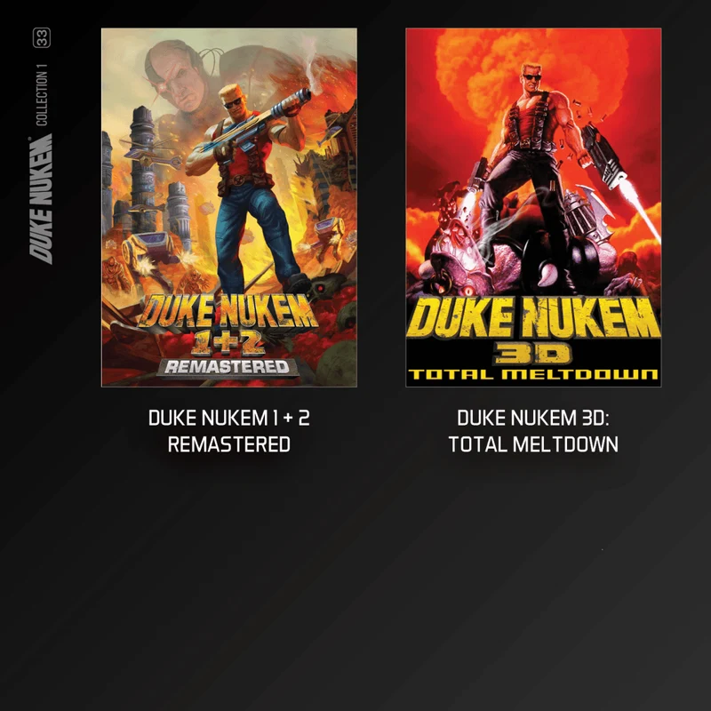 Blaze Evercade - Duke Nukem Collection 1 - Cartouche Evercade N° 33