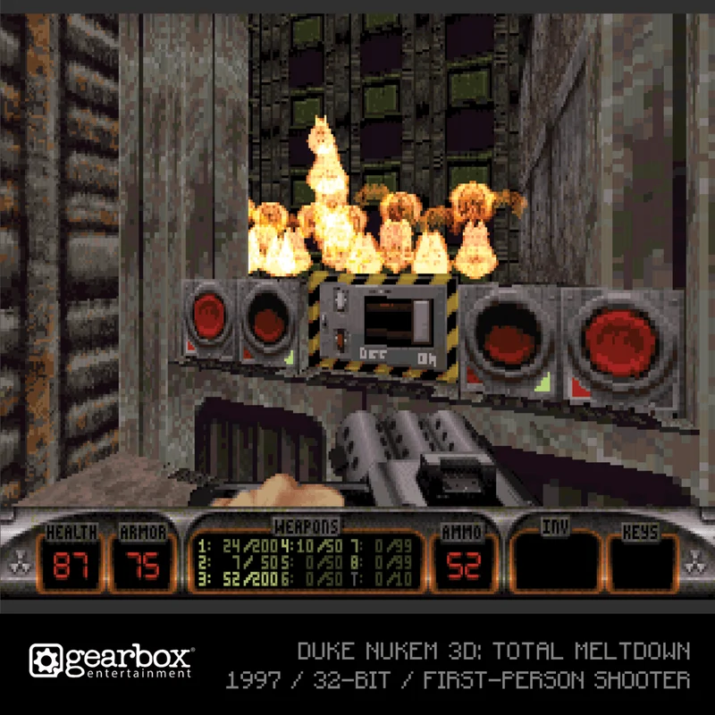 Blaze Evercade - Duke Nukem Collection 1 - Cartouche Evercade N° 33