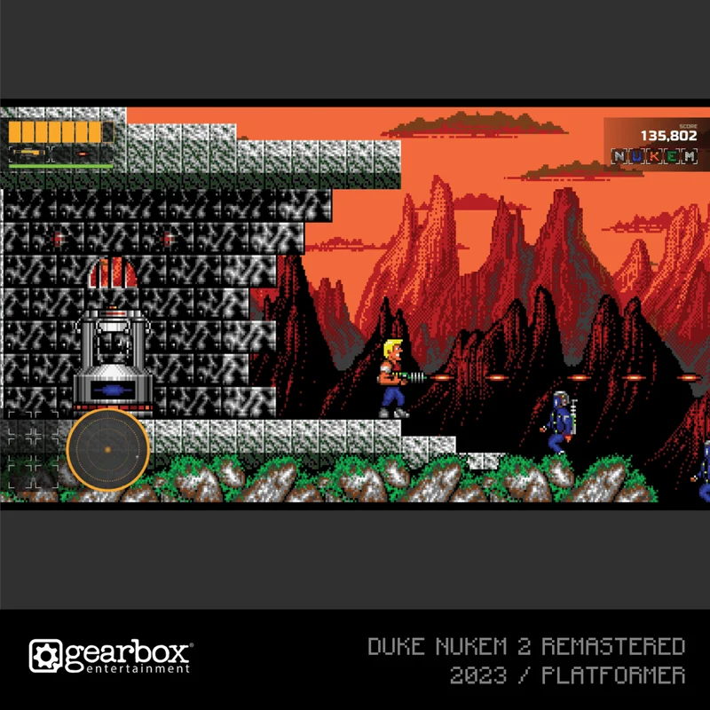 Blaze Evercade - Duke Nukem Collection 1 - Cartouche Evercade N° 33