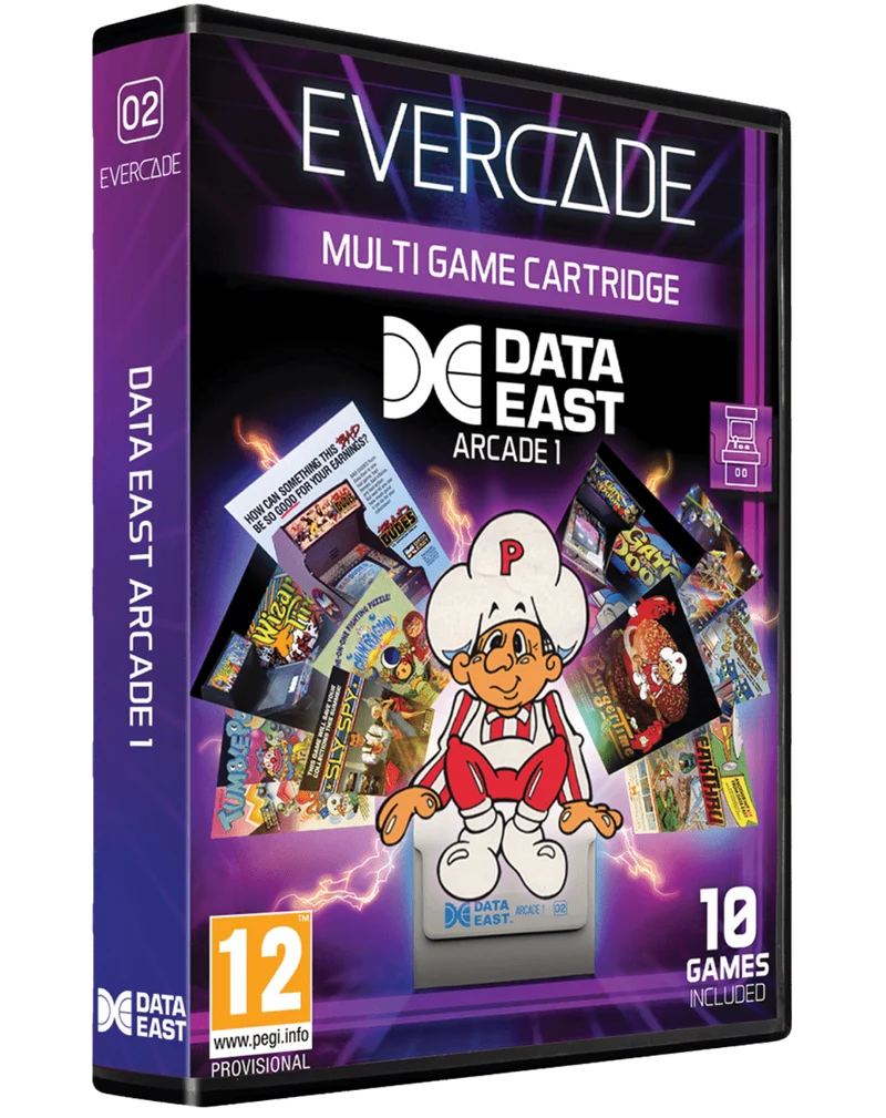 Blaze Evercade - Data East Arcade Collection 1 - Cartouche Arcade n°2