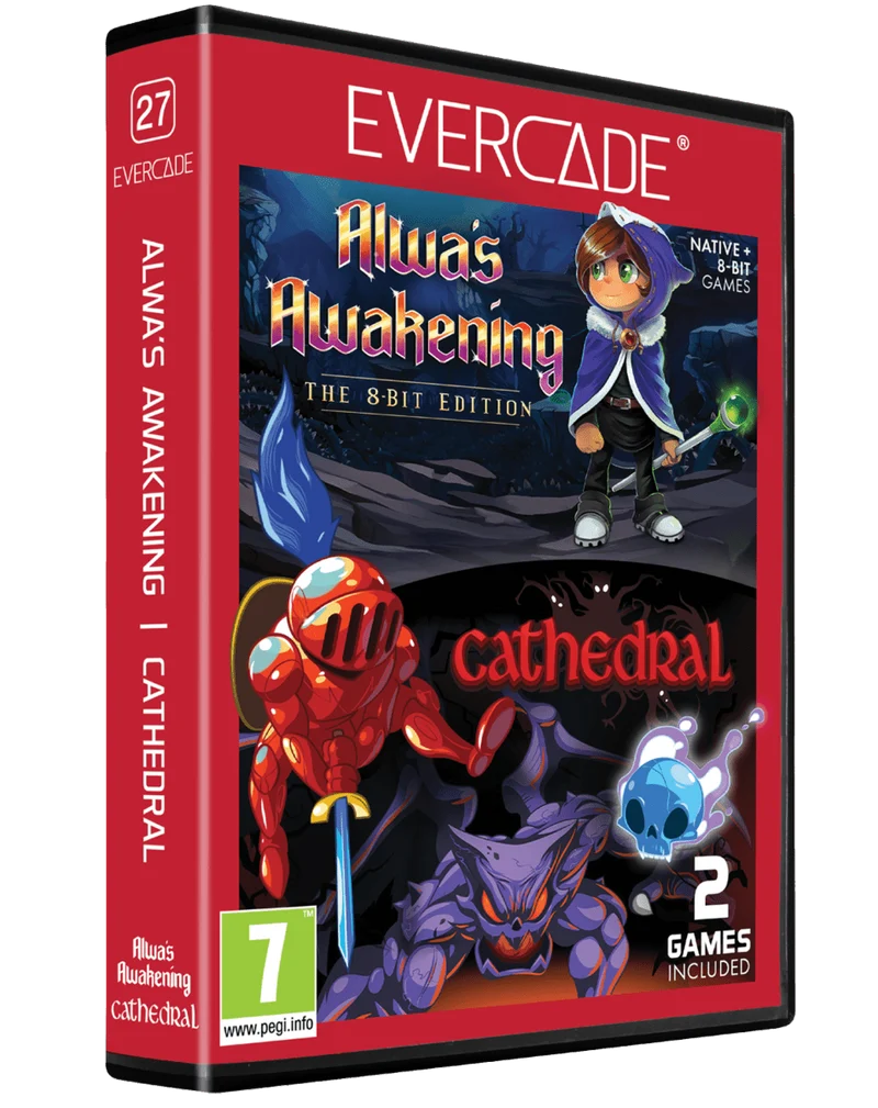 Blaze Evercade - Alwa's Awakening & Cathedral Dual Cartridge - Cartouche N°27