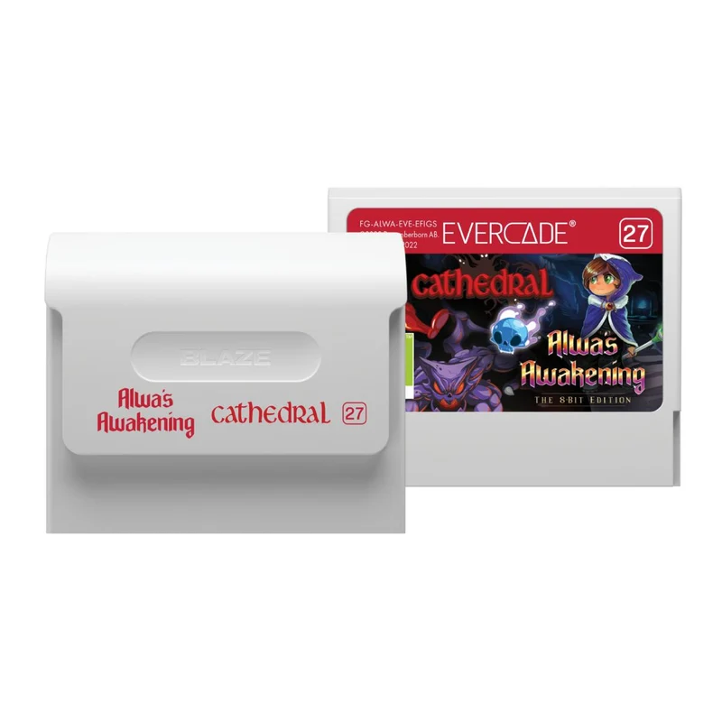 Blaze Evercade - Alwa's Awakening & Cathedral Dual Cartridge - Cartouche N°27