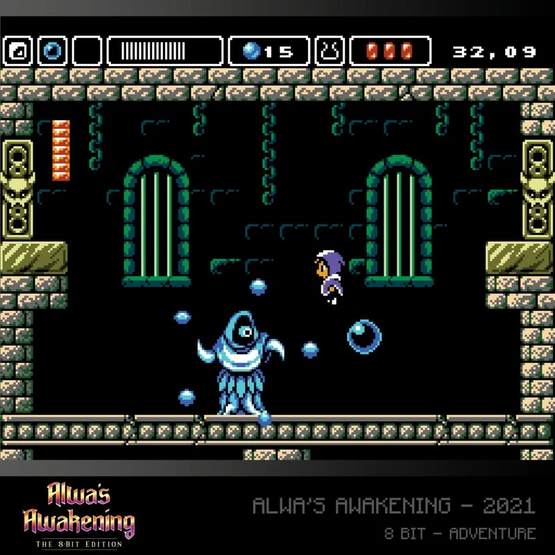Blaze Evercade - Alwa's Awakening & Cathedral Dual Cartridge - Cartouche N°27