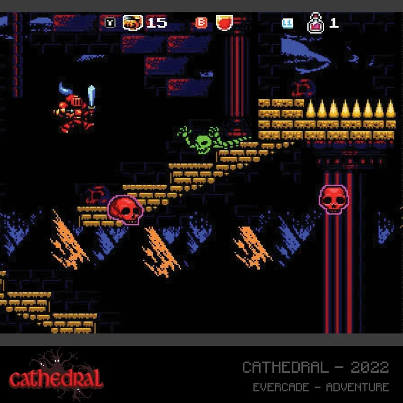 Blaze Evercade - Alwa's Awakening & Cathedral Dual Cartridge - Cartouche N°27