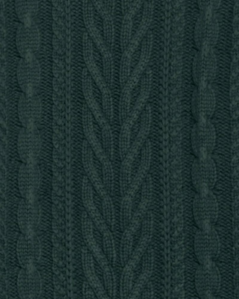 Guest In Residence - Maille Fisherman Crew - Vert Holly