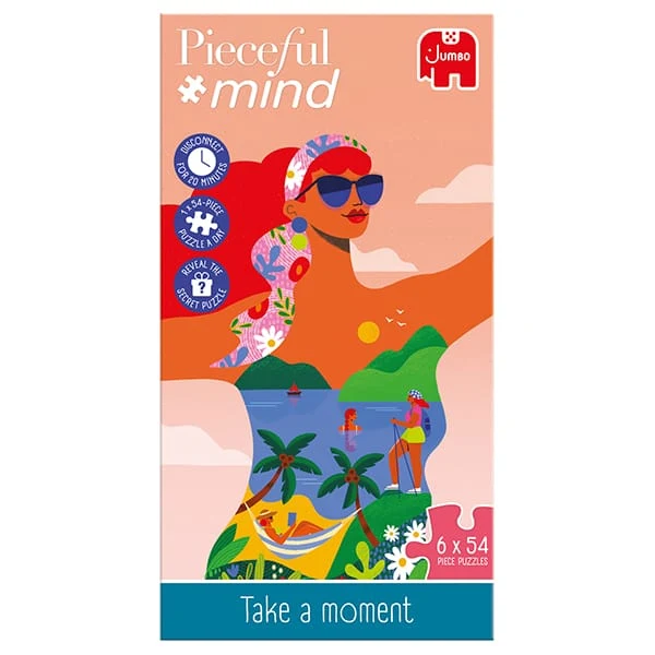Take a Moment - Activité de coloriage (6 x 54pcs)