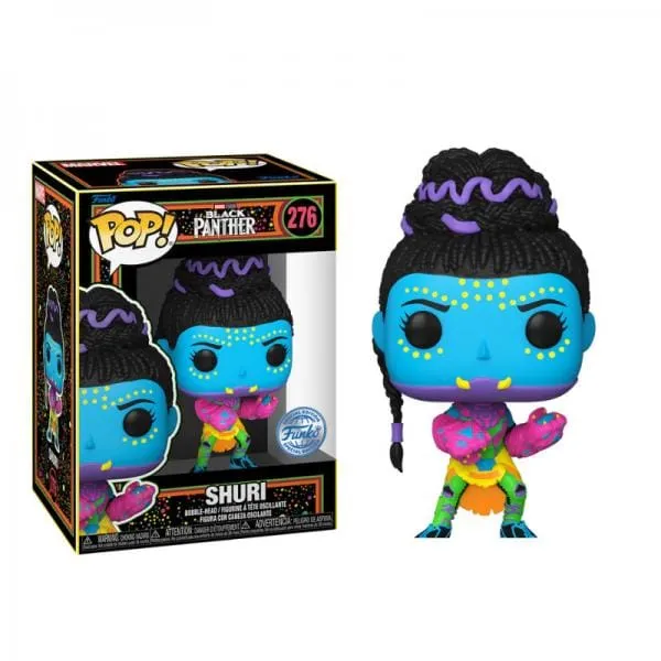 Pop Marvel Blacklight Shuri