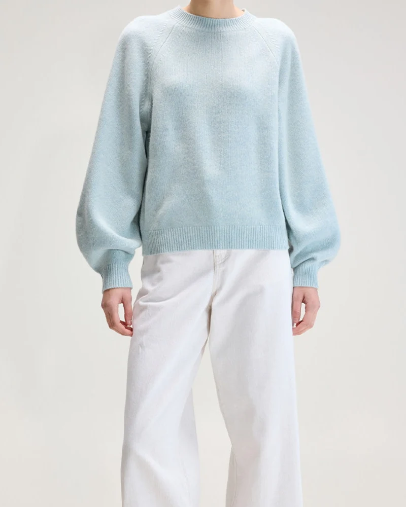 Bellerose - Pull Ameka - Bleu Glaçe
