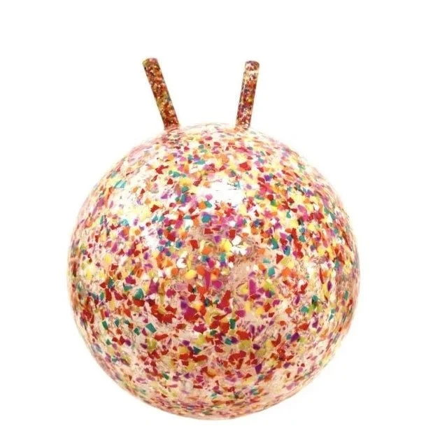 Ballon Sauteur Confetti En Matière Recyclée