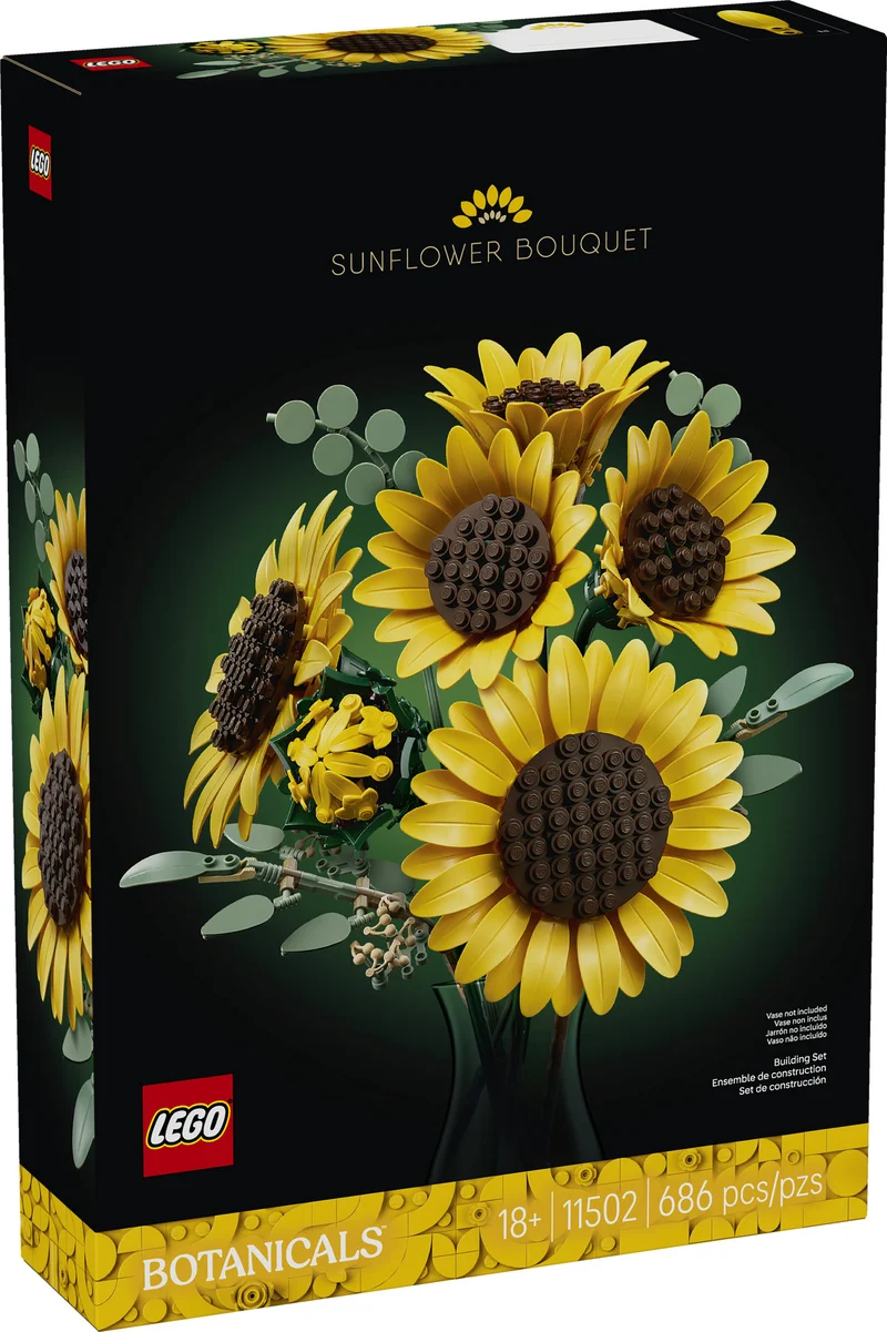 Le bouquet de tournesols