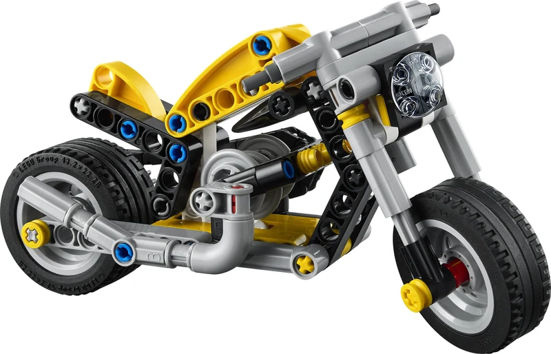 La moto jaune