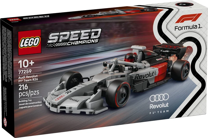 La voiture de course Audi Revolut F1® Team R26