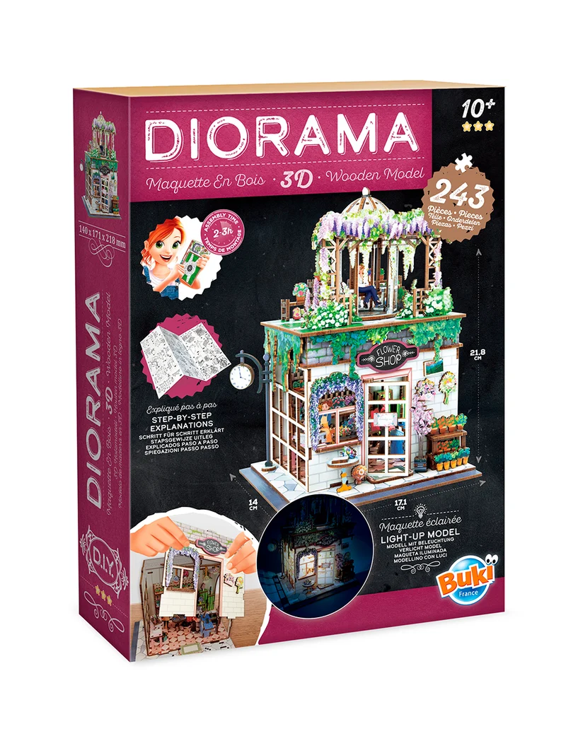 Buki - Diorama Fleuriste