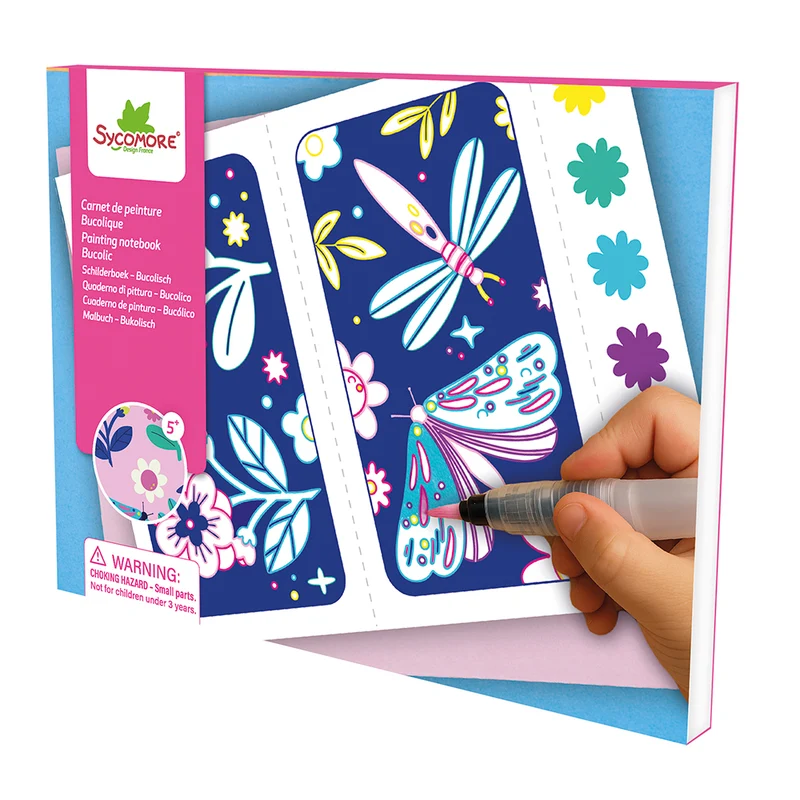 Pockets - Carnet de peinture Bucolique