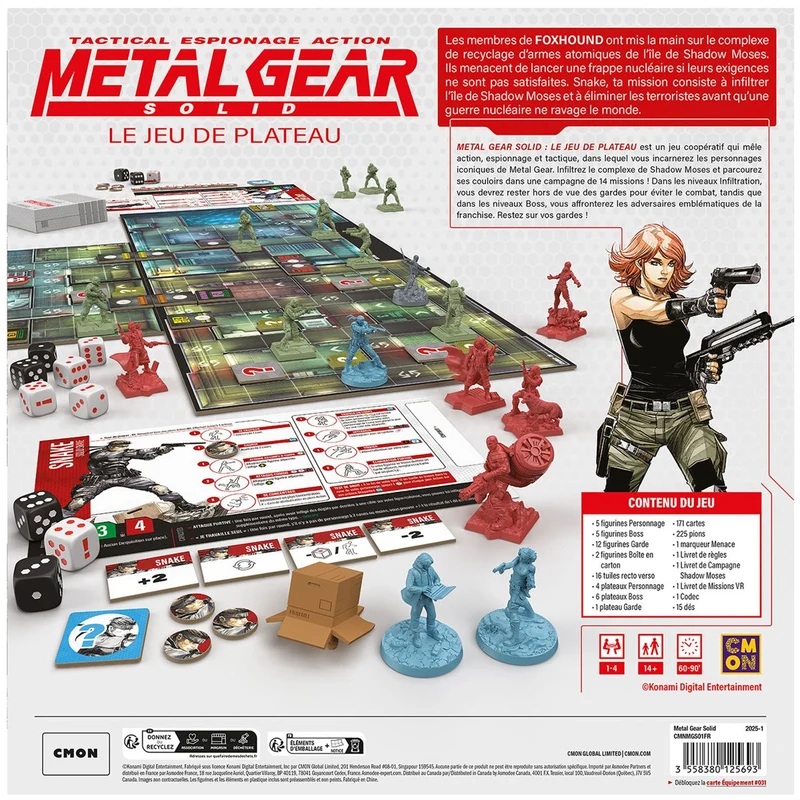 Metal Gear Solid - Le jeu de plateau (FR)