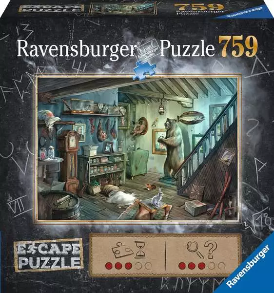 Escape puzzle - La cave de la terreur - 759 p.