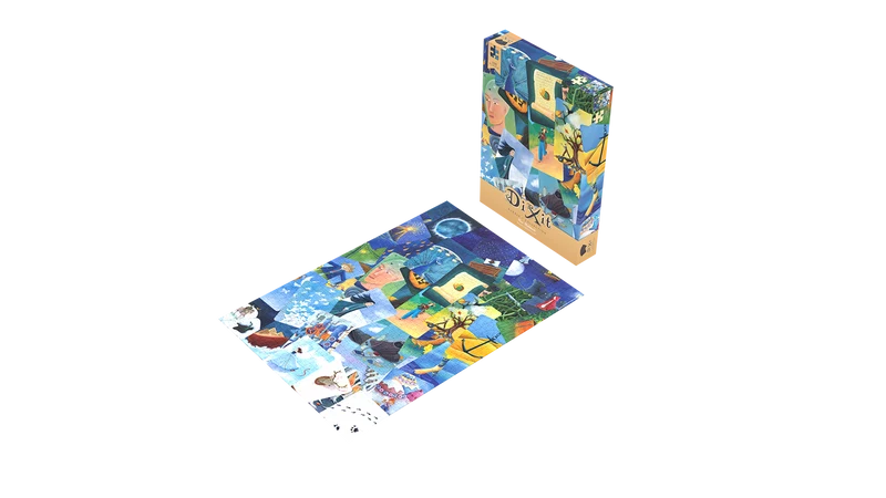 Puzzle Dixit Blue Mishmash - 1000 p.