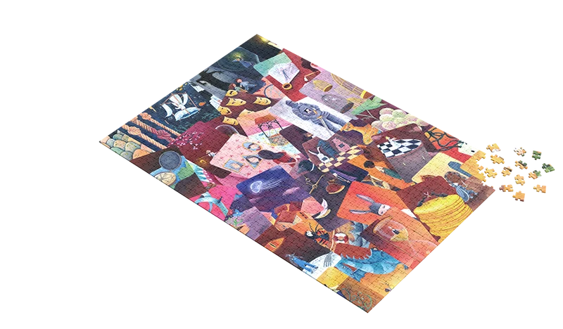 Puzzle Dixit Red Mishmash - 1000 p.