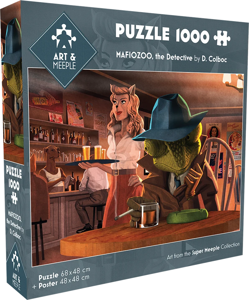Puzzle Mafiozoo le détective - 1000 p.