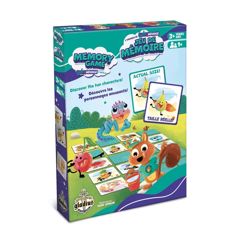 Jeu de mémoire Ludo & Méninge (ML)