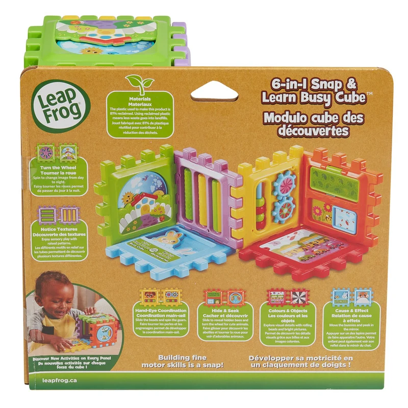 LeapFrog Modulo cube des découvertes