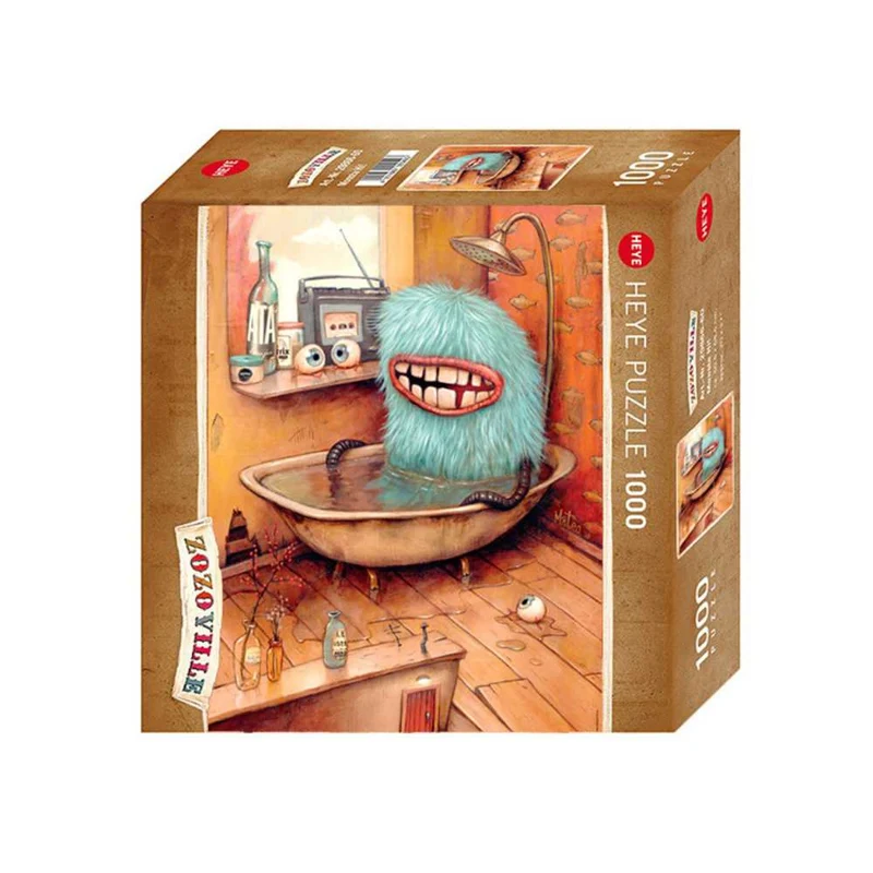 Zozoville - Bathtub (1000 pcs boîte carrée)