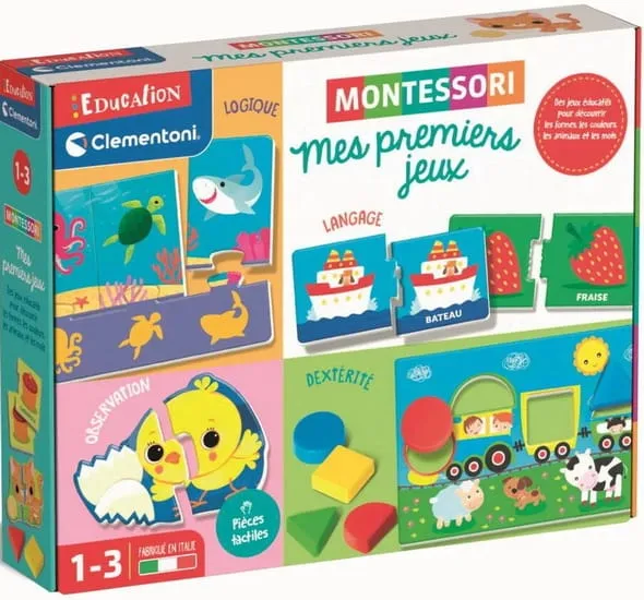 Montessori - Mes premiers jeux (FR)