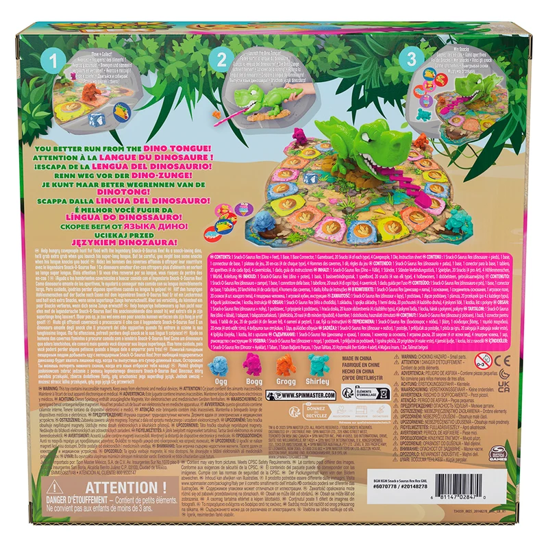 Jeu Snack-O-Saurus Rex