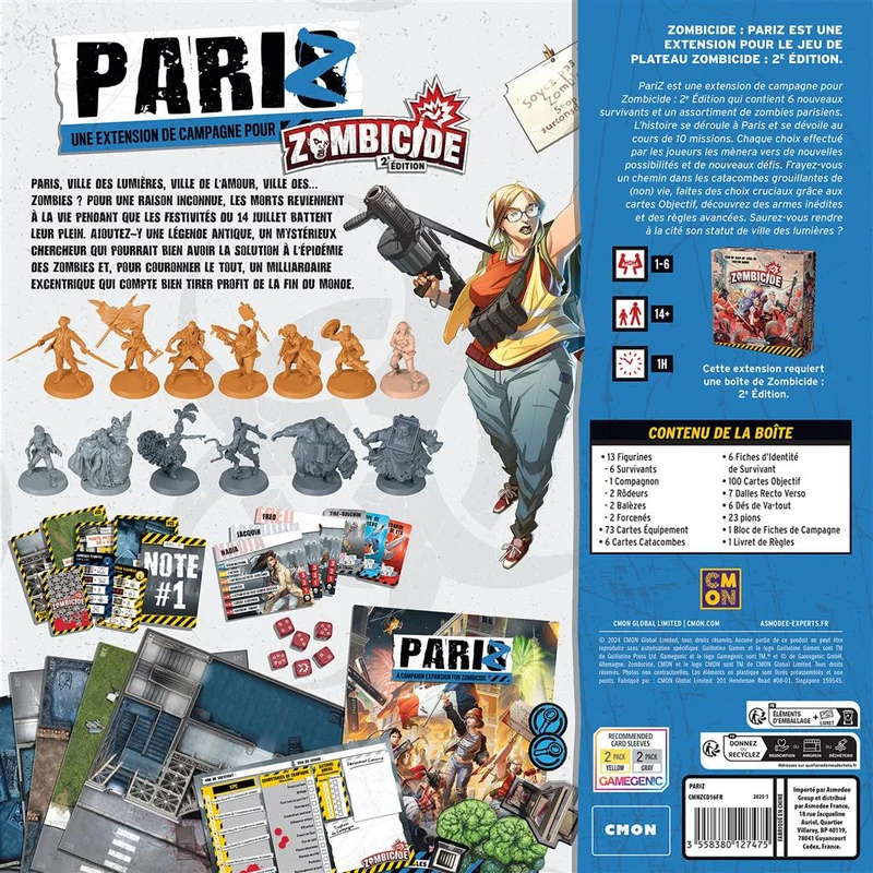Zombicide 2e éd. - PariZ (FR)