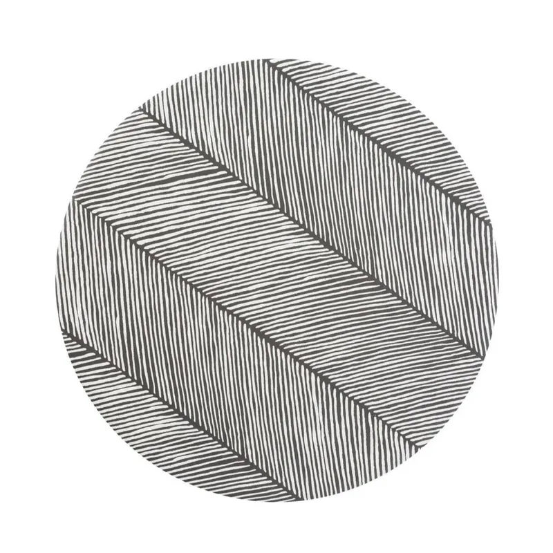 Tapis Protège Sol Rond SPLAT MAT | Sandy Lines - Anchor