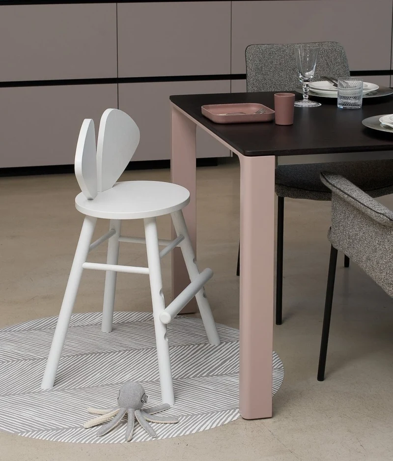 Tapis Protège Sol Rond SPLAT MAT | Sandy Lines - Stone
